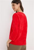 Cordshirt fiery red
