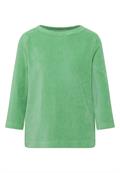Cordshirt in Unifarbe fennel green