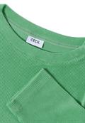 Cordshirt in Unifarbe fennel green