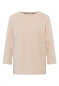 Cordshirt in Unifarbe oat milk beige
