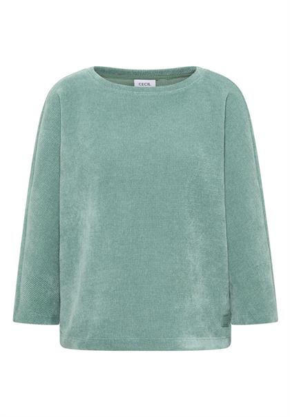 Cordshirt jewel green