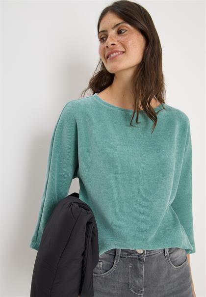Cordshirt jewel green