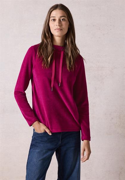 Cordshirt jewel pink
