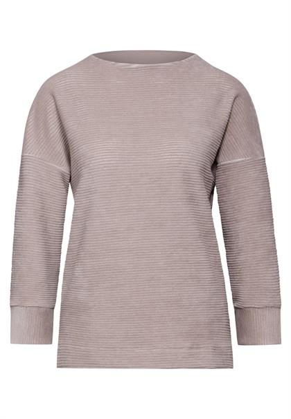 Cordshirt light mocha beige