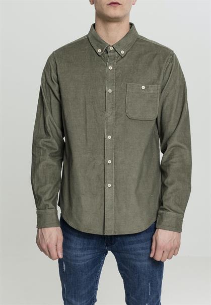 Corduroy Shirt olive