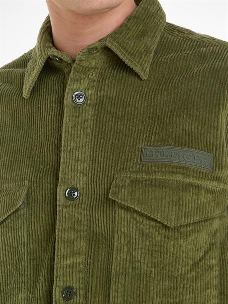 CORDUROY SOLID OVERSHIRT putting green