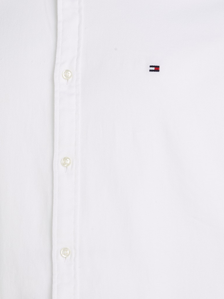 Tommy Hilfiger Herren Langarmhemd CORE FLEX DOBBY SF SHIRT calm 