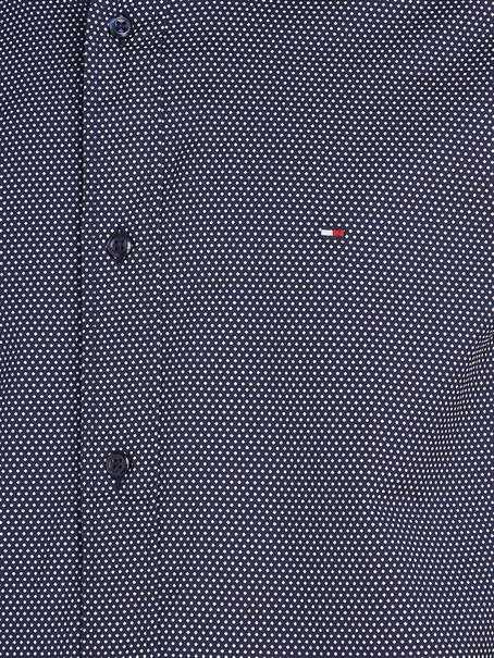 CORE FLEX MINI GEO PRT RF SHIRT carbon navy - white