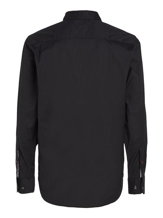 core-flex-poplin-rf-shirt-black