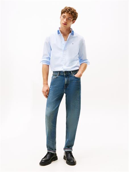 CORE HAIRLINE POPLIN RF SHIRT sweet blue - stripe