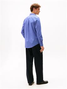 CORE HAIRLINE POPLIN RF SHIRT wedge blue - stripe