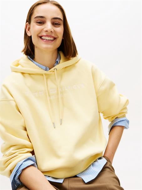 CORP LOGO MDRN HOODIE zesty yellow
