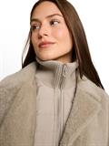 Cosy Cape Jacke im 2-in-1-Look soft taupe grey