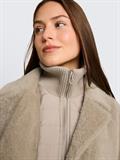 Cosy Cape Jacke im 2-in-1-Look soft taupe grey
