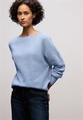 Cosy Dolman Pullover frosted blue mel.