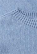 Cosy Dolman Pullover frosted blue mel.