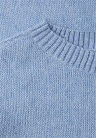 Cosy Dolman Pullover frosted blue mel.