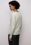 Cosy Dolman Pullover pelican grey mel.