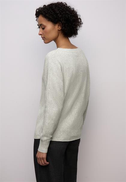 Cosy Dolman Pullover pelican grey mel.