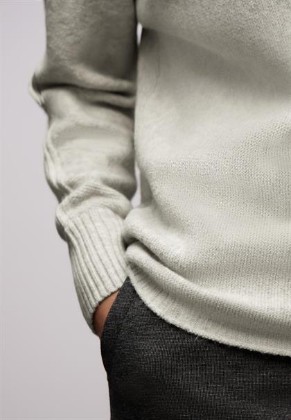 Cosy Dolman Pullover pelican grey mel.