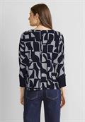 Cosy Jacquard Shirt deep blue