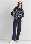 Cosy Jacquard Shirt deep blue