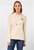 Cosy Kapuzenshirt alabaster beige melange