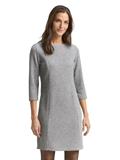 Cosy Kleid mit 3/4-Arm medium silver grey melange