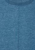 Cosy Langarmshirt aqua melange