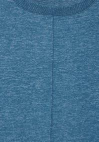 Cosy Langarmshirt aqua melange