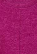 Cosy Langarmshirt jewel pink melange