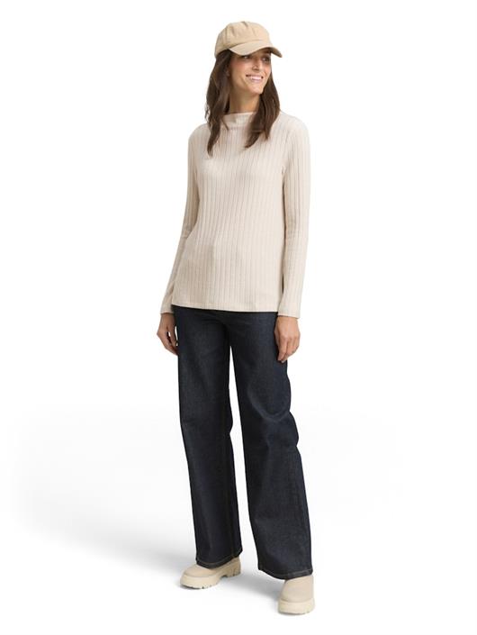 cosy-langarmshirt-mit-stehkragen-sand-stone-beige-melange