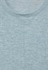 Cosy Langarmshirt turquoise melange