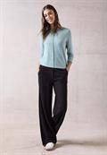 Cosy Langarmshirt turquoise melange