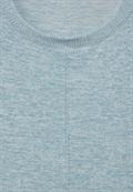 Cosy Langarmshirt turquoise melange