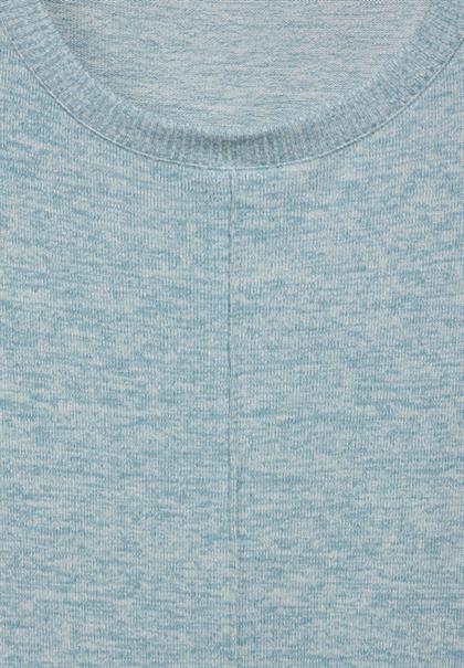 Cosy Langarmshirt turquoise melange