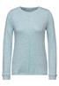 Cosy Langarmshirt turquoise melange