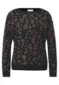 Cosy Leo Pullover black