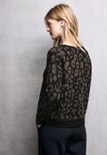 Cosy Leo Pullover black