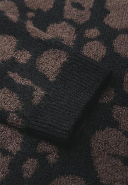 Cosy Leo Pullover black