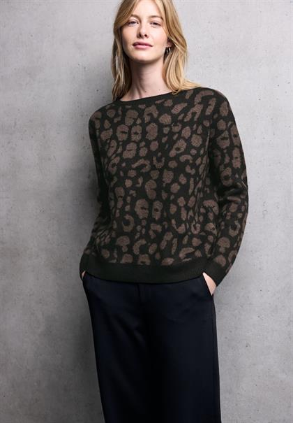 Cosy Leo Pullover black