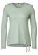 Cosy Melange Langarmshirt clear sage green melange