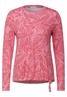 Cosy Print Shirt frosted rose melange