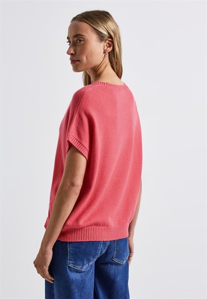 Cosy Pullover almond coral