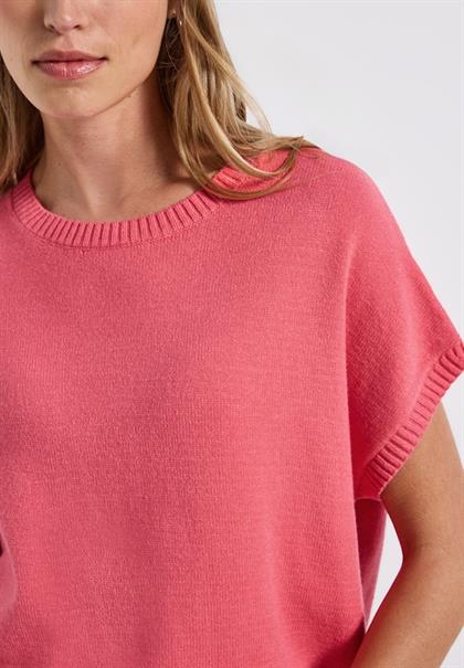 Cosy Pullover almond coral