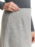 Cosy Rock in Melange-Optik medium silver grey melange