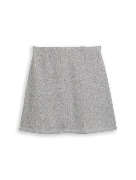 Cosy Rock in Melange-Optik medium silver grey melange