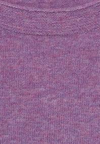 Cosy Strick Pullover multi violet melange