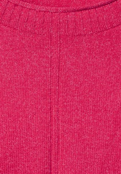 Cosy Strickpullover cosy coral melange
