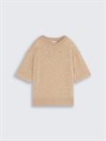 Cosy Strickpullover mit Alpaka-Anteil gravel beige melange